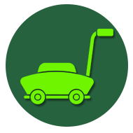 Lawn Mowing Icon